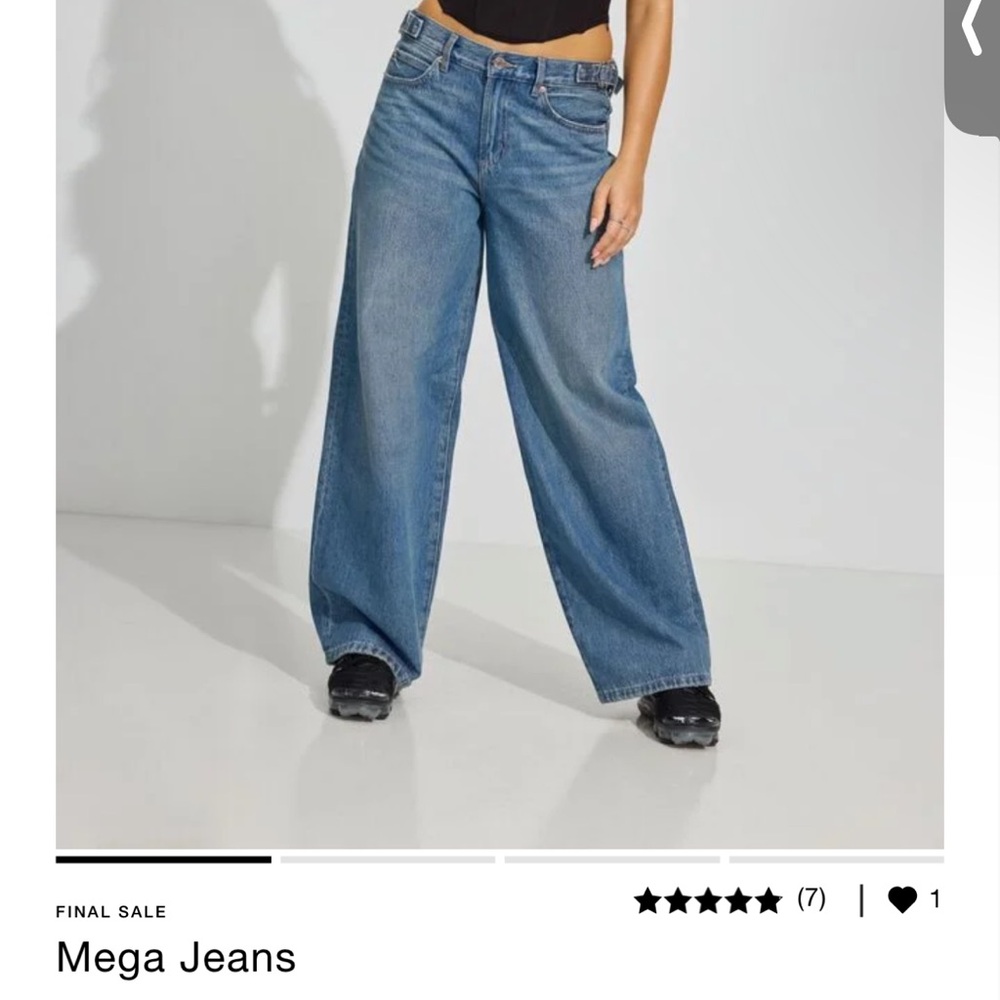 GARAGE Mega Jeans 
Size: 00 
Color: Daisy Blue